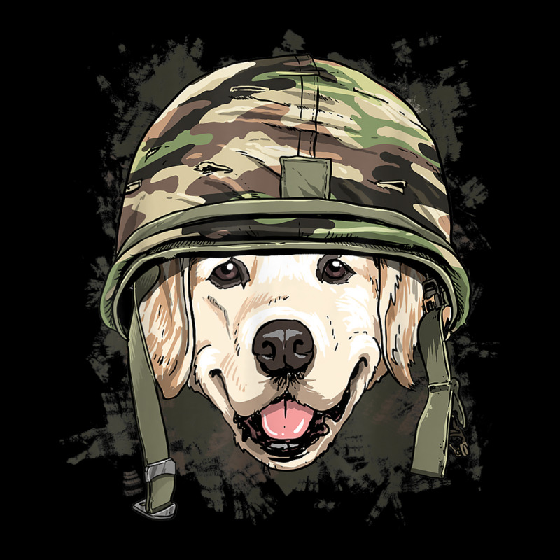 Golden Retriever Military Soldier Veterans Day Pet Dog Lover Adjustable Cap | Artistshot