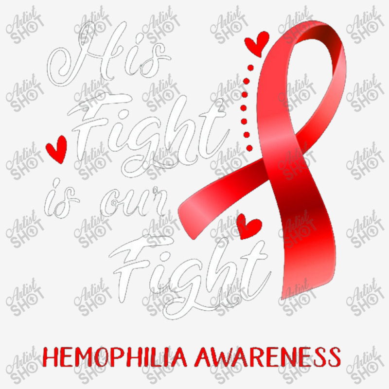 His Fight Is Our Fight Hemophilia Awareness Support Youth 3/4 Sleeve by Stacyboltonri | Artistshot