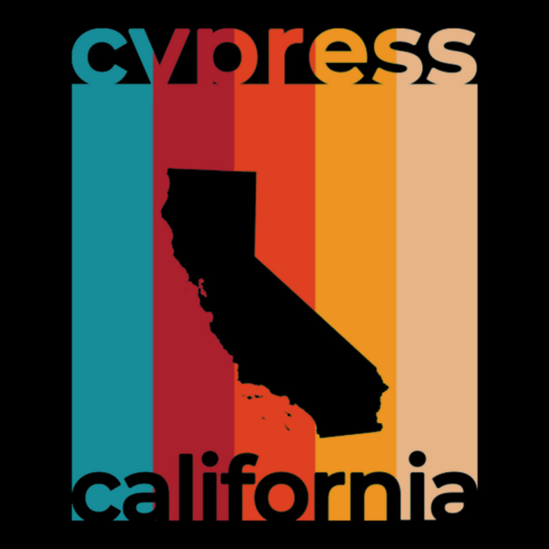 Cypress Cypress California Retro Women's V-Neck T-Shirt by ERNIEHERNANDEZ | Artistshot