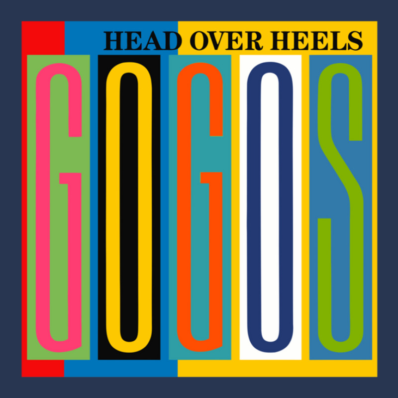 Head Over Heels He Go Go's Wih Backgorund Head Over Heels He Go Go's W Men Denim Jacket by cm-arts | Artistshot