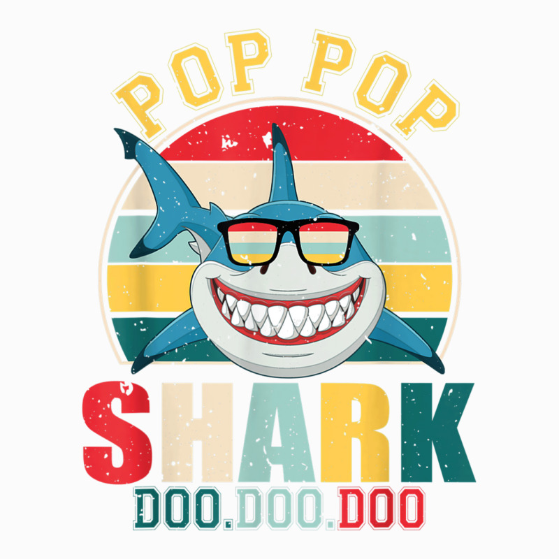 Pop Pop Shark Father's Day For Pop Pop Coffee Mug | Artistshot