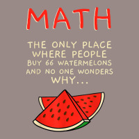 Math And Watermelons Mathematics Calculation Numbers T Shirt Vintage T-shirt | Artistshot