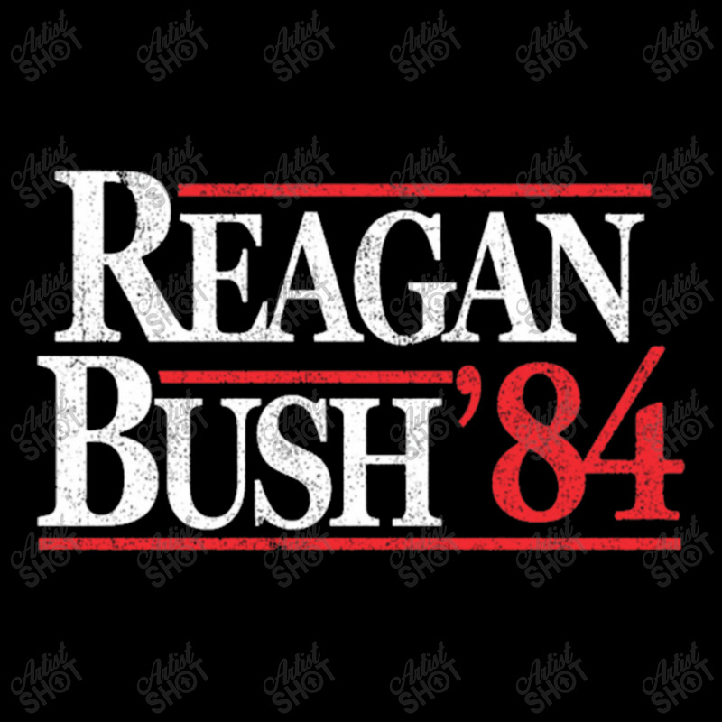 Reagan Bush Zipper Hoodie by Leiladaress | Artistshot