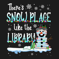 Librarian There's Snow Place Like The Library Christmas Snow Hoodie & Jogger Set | Artistshot