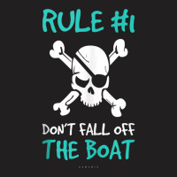 Rule 1 Don't Fall Off The Boat Funny Cruise Pirate Tanks Tank Top T-shirt | Artistshot