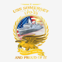 Uss Somerset (lpd 25) Since 2014 T Shirt Adjustable Cap | Artistshot