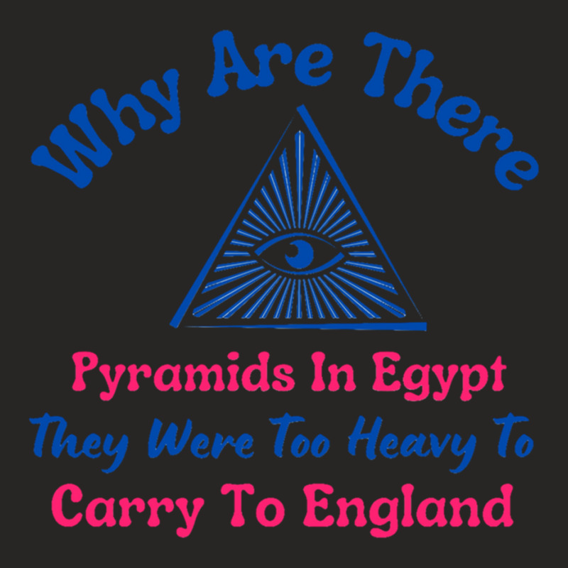 Why Are There Pyramids In Egypt Sticker Ladies Fitted T-Shirt by cm-arts | Artistshot