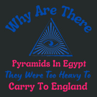 Why Are There Pyramids In Egypt Sticker Women's Triblend Scoop T-shirt | Artistshot