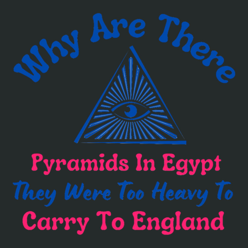 Why Are There Pyramids In Egypt Sticker Women's Triblend Scoop T-shirt by cm-arts | Artistshot