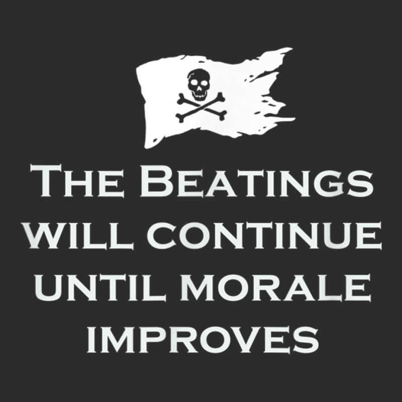 The Beatings Will Continue Morale Improves Pirate T Shirt Exclusive T-shirt by cm-arts | Artistshot