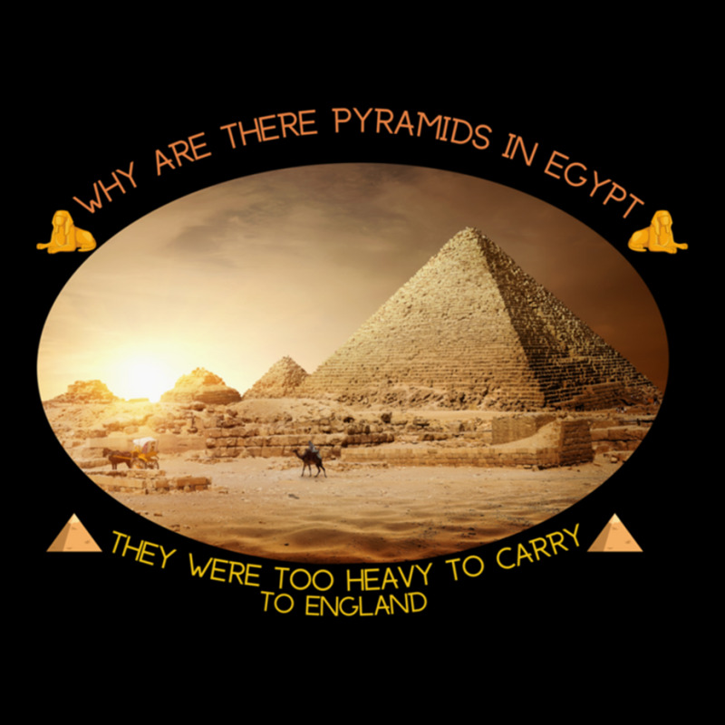 Why Are There Pyramids In Egypt They Were Too Heavy To Carry To Englan Adjustable Cap by cm-arts | Artistshot