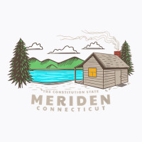 Vintage Retro Meriden Connecticut Sailing Constitution T Shirt T-shirt | Artistshot