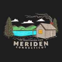 Vintage Retro Meriden Connecticut Sailing Constitution T Shirt Classic T-shirt | Artistshot