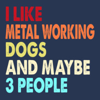 Funny Metal Working And Dogs Lovers Quotes 1 Men Denim Jacket | Artistshot