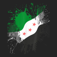 Syria Revolution Green Syrian Flag Free Syria T Shirt 3/4 Sleeve Shirt | Artistshot