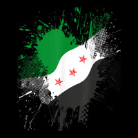 Syria Revolution Green Syrian Flag Free Syria T Shirt Men's Long Sleeve Pajama Set | Artistshot