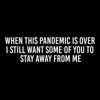 When This Pandemic Is Over Funny T Shirt Lightweight Hoodie | Artistshot