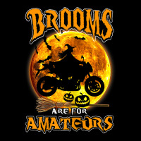 Womens Brooms Are For Amateurs Witch Riding Motorcycle Halloween Youth Jogger | Artistshot