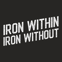 Iron Within Iron Without Tabletop Wargaming Ladies Fitted T-shirt | Artistshot