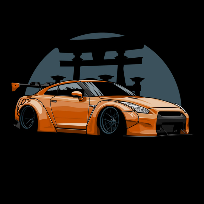 Gtr. Japanese Legend (orange) Women's V-Neck T-Shirt by RickyRamshur | Artistshot