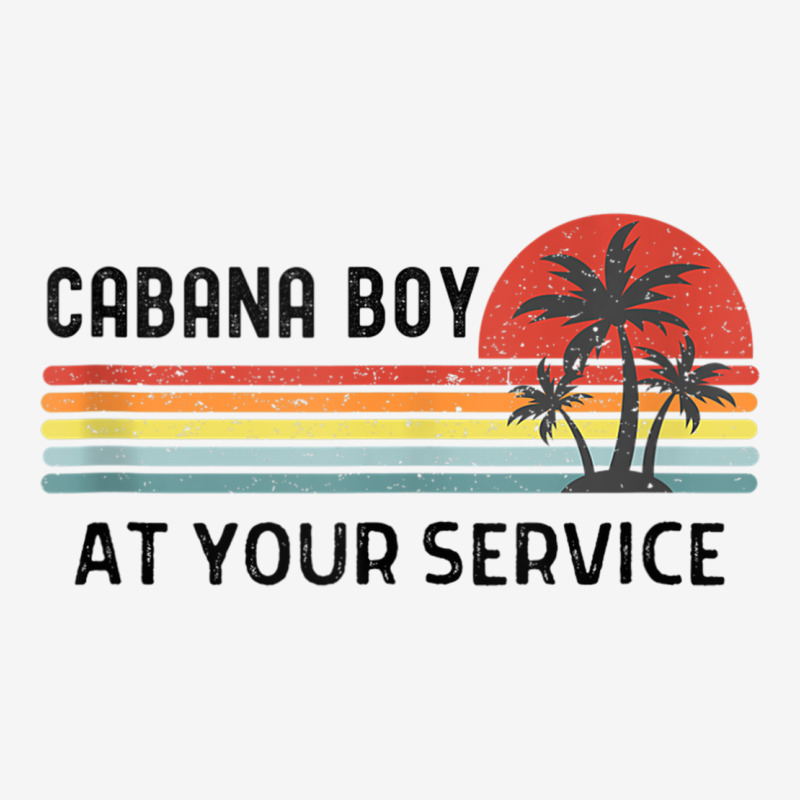 Mens Cabana Boy   Funny Summer Pool Party   Bartender Bartending Tank Ladies Polo Shirt by cm-arts | Artistshot