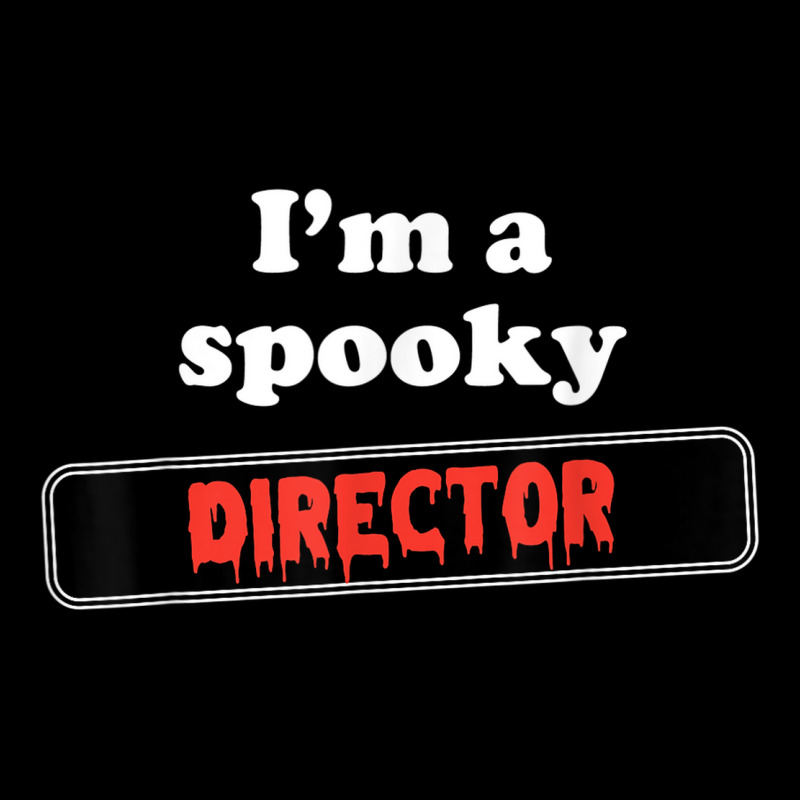 Lazy Halloween Costume   I'm A Spooky Director Pocket T-Shirt by Uniform | Artistshot