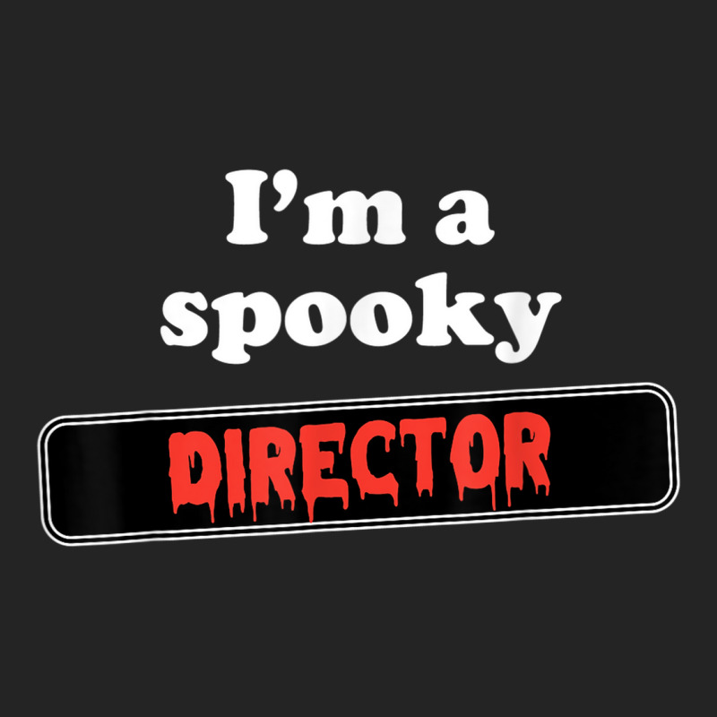 Lazy Halloween Costume   I'm A Spooky Director 3/4 Sleeve Shirt by Uniform | Artistshot