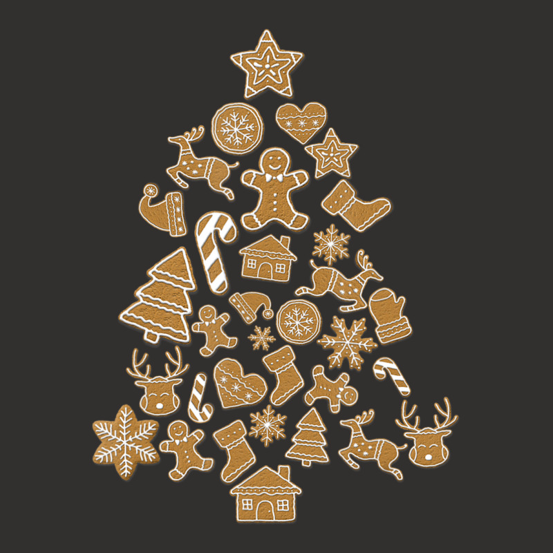 Gingerbread Man Christmas Tree Made Of Gingerbread Decor Champion Hoodie by cm-arts | Artistshot