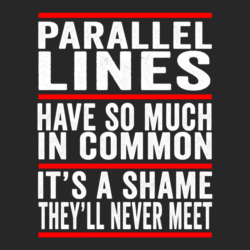 Parallel Lines Have So Much In Common Funny Math Pullover Hoodie Women's Pajamas Set by cm-arts | Artistshot