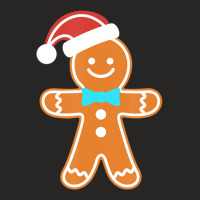 Gingerbread Man Christmas Ladies Fitted T-shirt | Artistshot