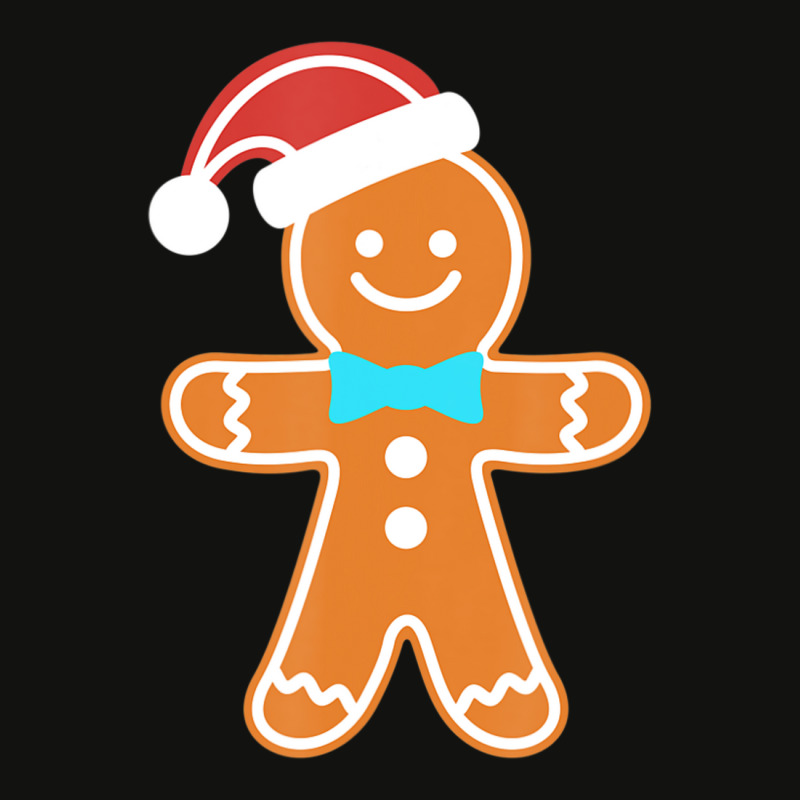 Gingerbread Man Christmas Scorecard Crop Tee by cm-arts | Artistshot