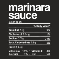 Marinara Sauce Nutrition Fact Funny Thanksgiving Christmas Ladies Fitted T-shirt | Artistshot