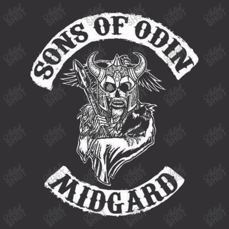 Son Of Odin Midgard Vintage Hoodie by Dorothymillerh | Artistshot