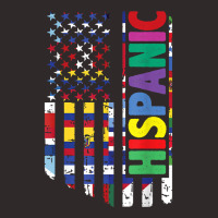 Usa And Latin American Countries Flag Hispanic Heritage T Shirt Racerback Tank | Artistshot