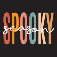 Spooky Season Retro Colorful Halloween Costume Women Girls T-shirt | Artistshot