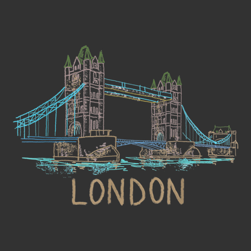 Tower Bridge London Unique Hand Drawn Art T Shirt Baby Bodysuit by cm-arts | Artistshot