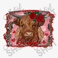 Be Mine Highland Cow Ladies Fitted T-shirt | Artistshot