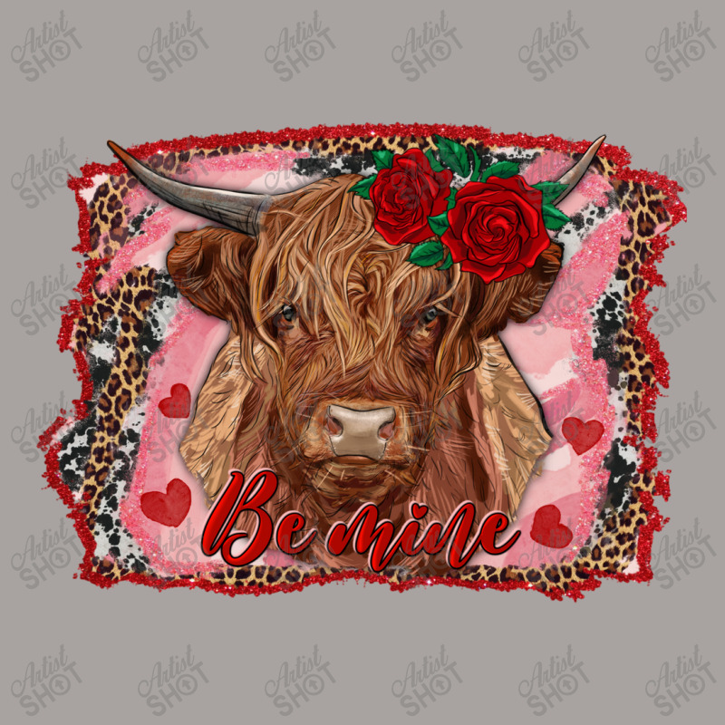 Be Mine Highland Cow Racerback Tank by AdoDesignShop | Artistshot