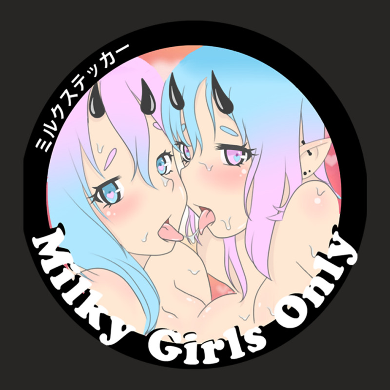 Milky Succubus  (2) Ladies Fitted T-Shirt by cm-arts | Artistshot