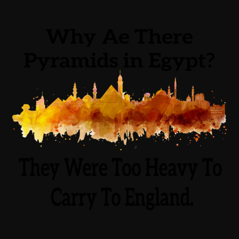 Why Are There Pyramids In Egypt They Were Too Heavy To Carry To Englan Crop Top by cm-arts | Artistshot