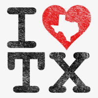 I Love Texas I Heart Tx Flag The Lonestar State Love Pride T Shirt Ladies Fitted T-shirt | Artistshot