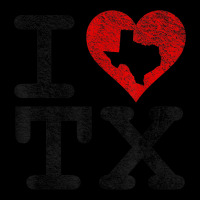 I Love Texas I Heart Tx Flag The Lonestar State Love Pride T Shirt Cropped Sweater | Artistshot