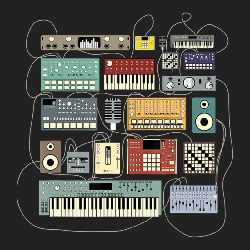 Electronic Musician Synthesizers And Drum Machine Dj Backpack | Artistshot