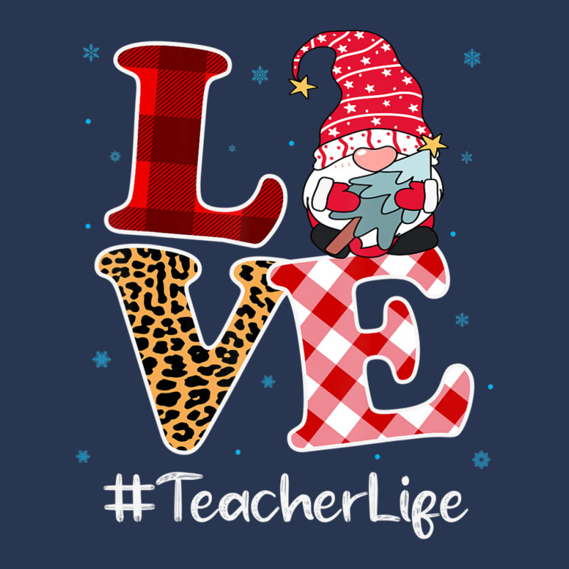 Love Teacher Gnome Christmas Matching Pajamas Women Ladies Denim Jacket by cm-arts | Artistshot