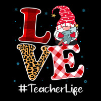 Love Teacher Gnome Christmas Matching Pajamas Women Women's V-neck T-shirt | Artistshot