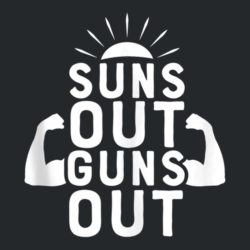 Suns Out Guns Out Funny Beach Summer Vacation For Men Women Tank Top Crewneck Sweatshirt | Artistshot