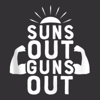 Suns Out Guns Out Funny Beach Summer Vacation For Men Women Tank Top Vintage Short | Artistshot