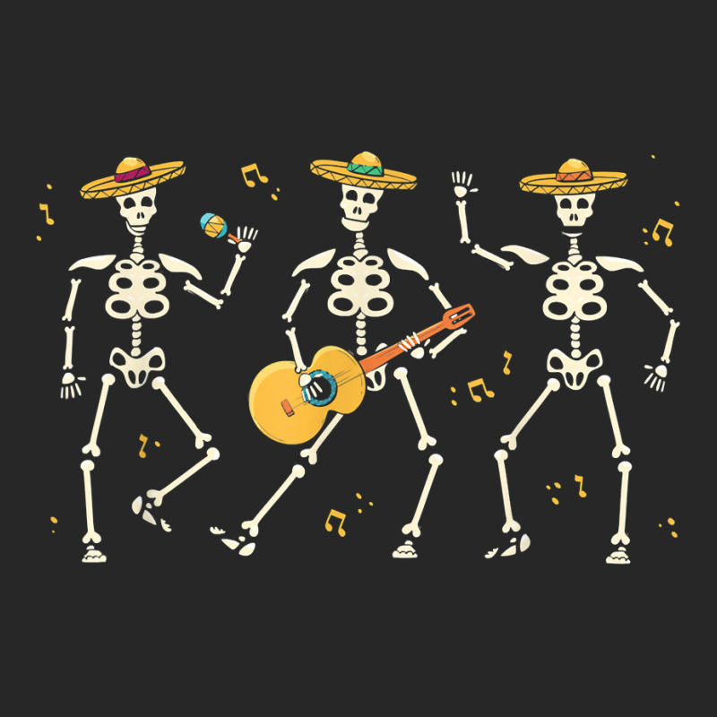 Skeleton Mariachi Lazy Halloween Costume Mexican Hat Guitar T Shir Men's T-shirt Pajama Set | Artistshot