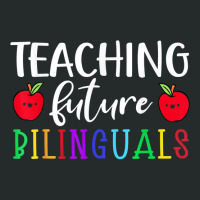 Teaching Future Bilingual Spanish Instructor Maestra Teacher T Shirt Women's Triblend Scoop T-shirt | Artistshot