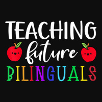 Teaching Future Bilingual Spanish Instructor Maestra Teacher T Shirt Crop Top | Artistshot